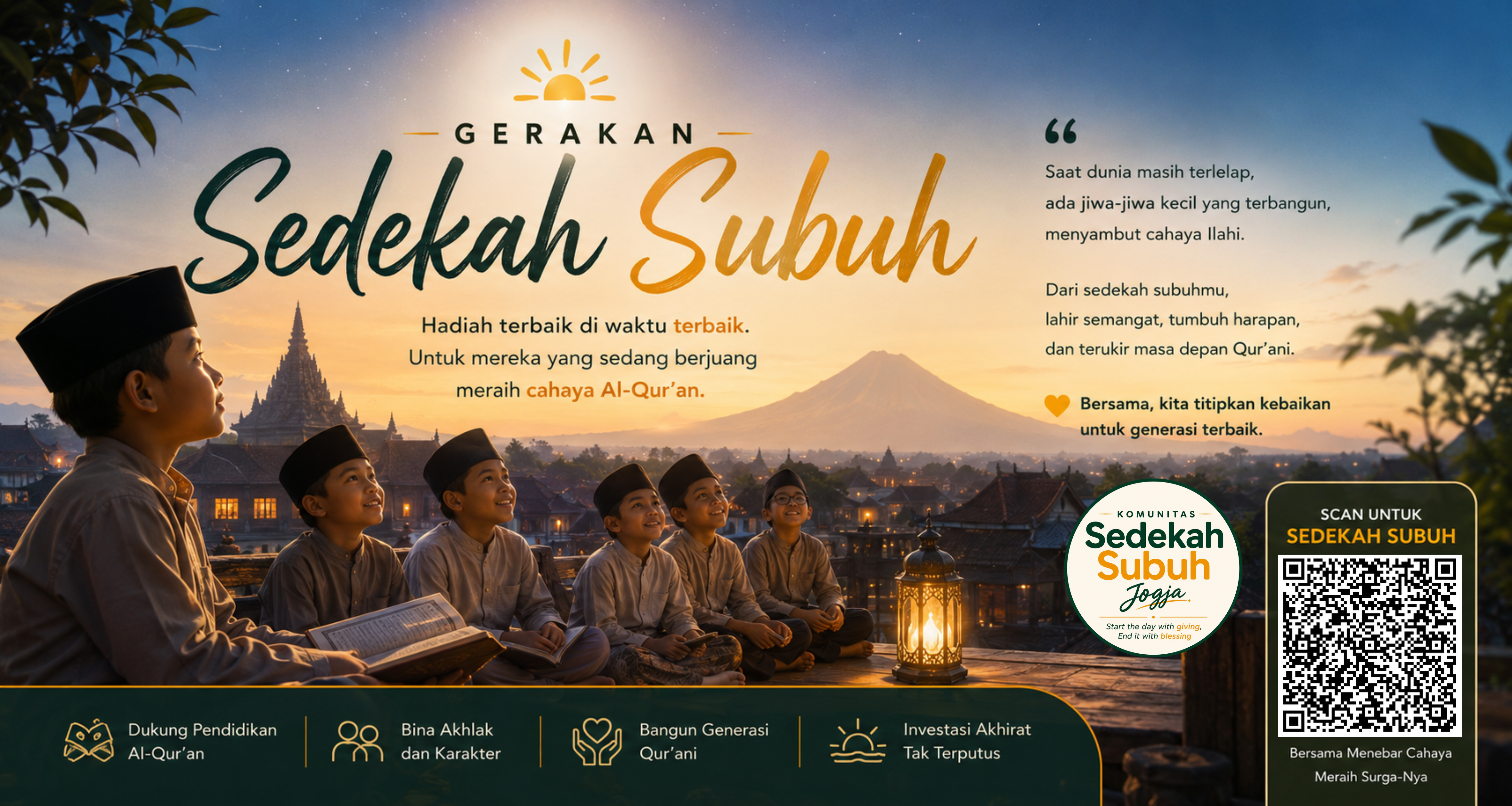 Sedekah Subuh Jogja: Ketika Fajar Menjadi Awal Harapan Ribuan Santri